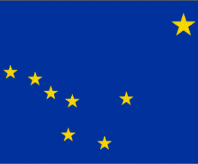 bandiera dell'alaska