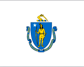 bandiera Massachusetts