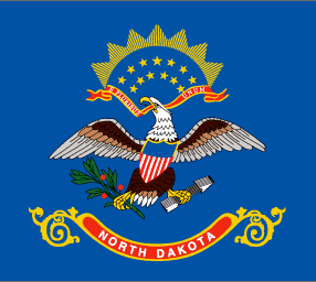 bandiera North Dakota