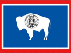 bandiera Wyoming