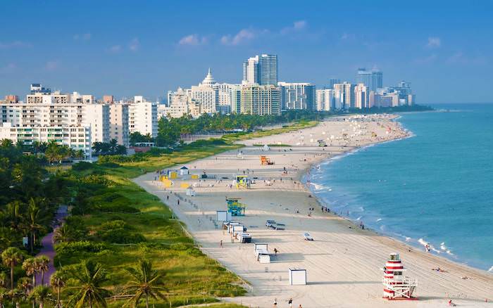 Miami Beach, spiaggia south beach