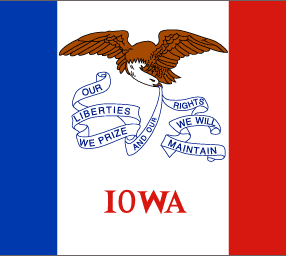 bandiera Iowa