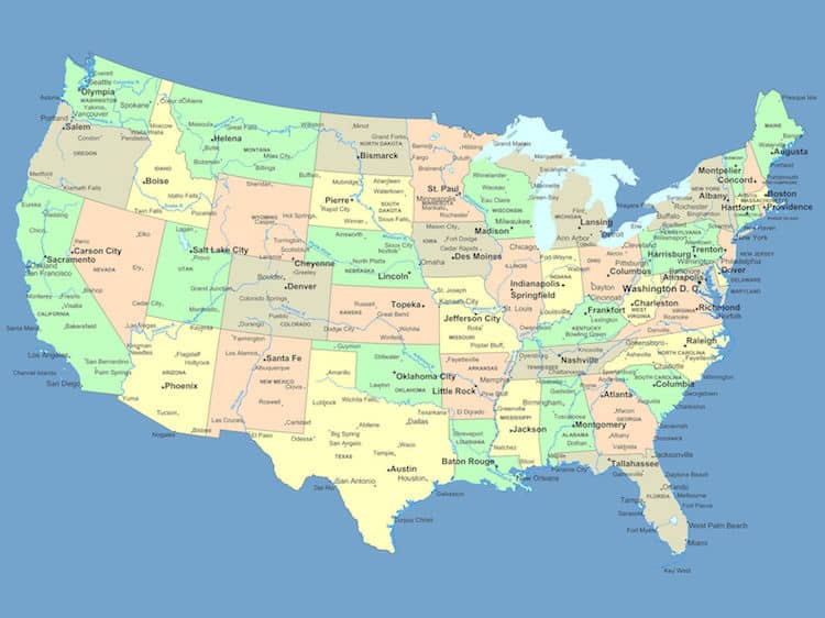 Geografia degli Usa