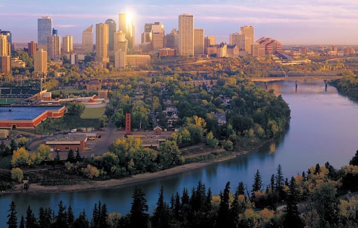 Edmonton la capitale dell'Alberta