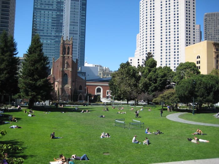 Yerba Buena Gardens, Downtown San Francisco