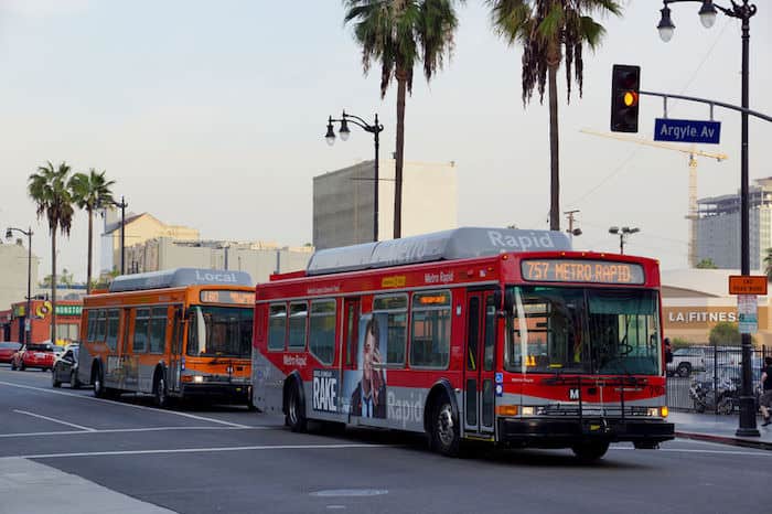 Autobus a Los Angeles