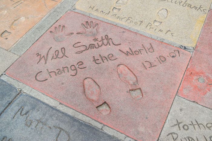 Impronte nella Walk Of Fame - Will Smith