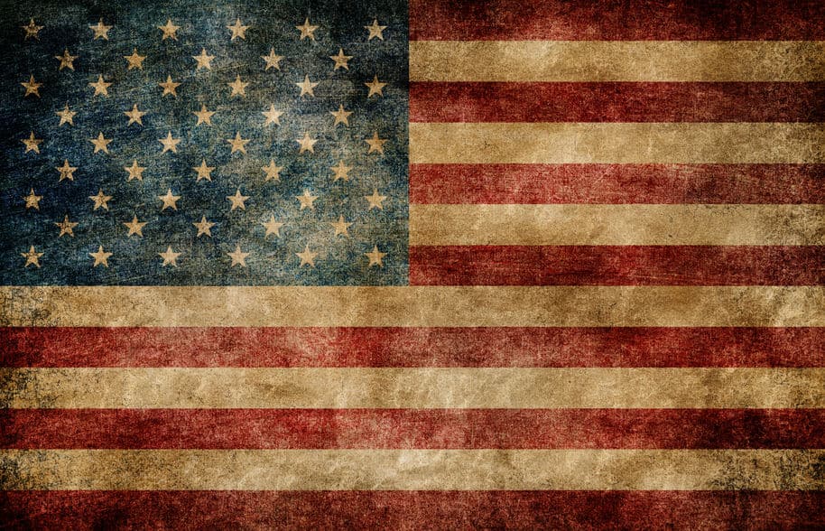 storia della bandiera americana